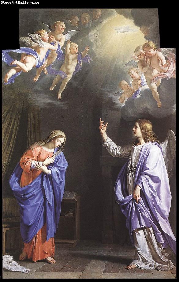 Philippe de Champaigne The Annunciation